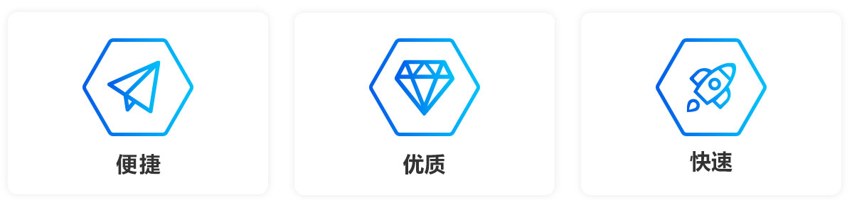 便捷、優質、快速